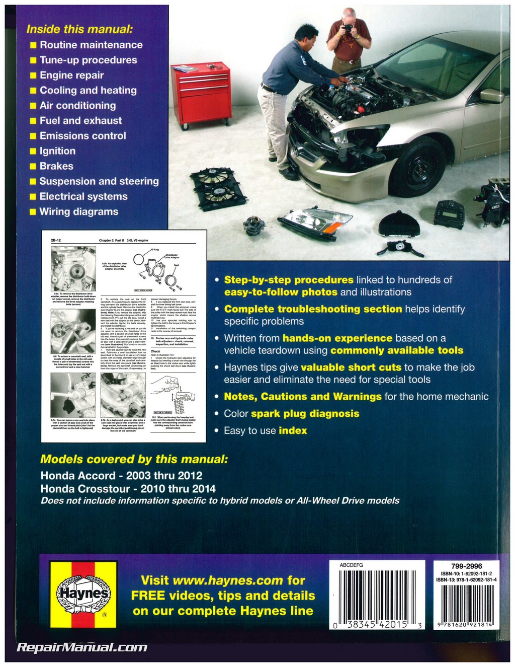 1992 Honda Accord Haynes Manual Pdf Free Download - etabc